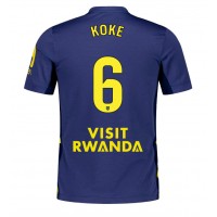 Atletico Madrid Koke #6 Vonkajší futbalový dres 2025-26 Krátky Rukáv